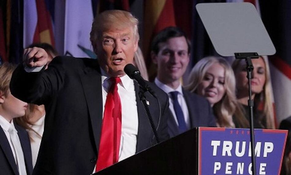 Donald Trump es elegido presidente de Estados Unidos