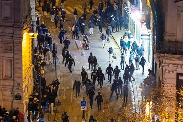 Ascienden a 266 los detenidos por los disturbios tras la victoria de Francia contra Marruecos