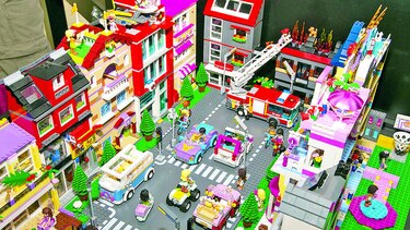 Un día entre bloques de armar