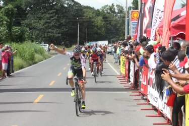 Óscar Sevilla se lleva la quinta etapa en la Vuelta a Chiriquí y es el nuevo líder