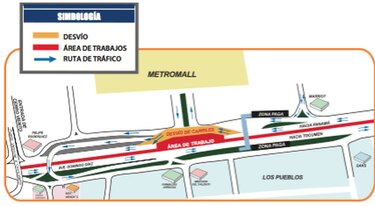 Desviarán tráfico por construcción de la estación Cerro Viento