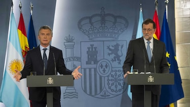 Mauricio Macri y Mariano Rajoy se unen en su crítica al gobierno de Venezuela
