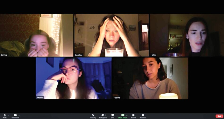 ‘Host’, un fenómeno del cine de terror en Zoom