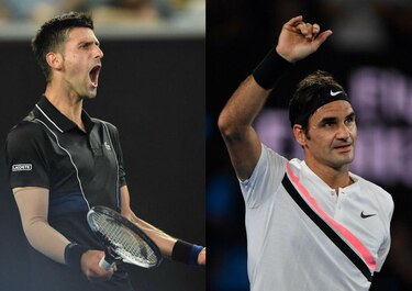 Federer y Djokovic pisan los octavos en Australia; del Potro es eliminado