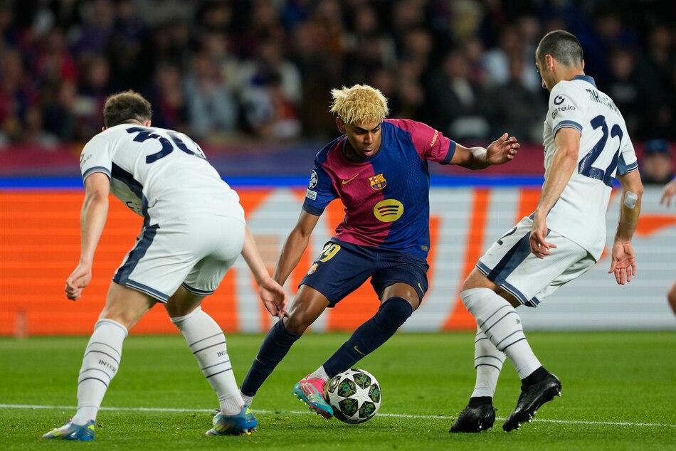 Barcelona e Inter empatan en la ida de las semifinales de Liga de Campeones