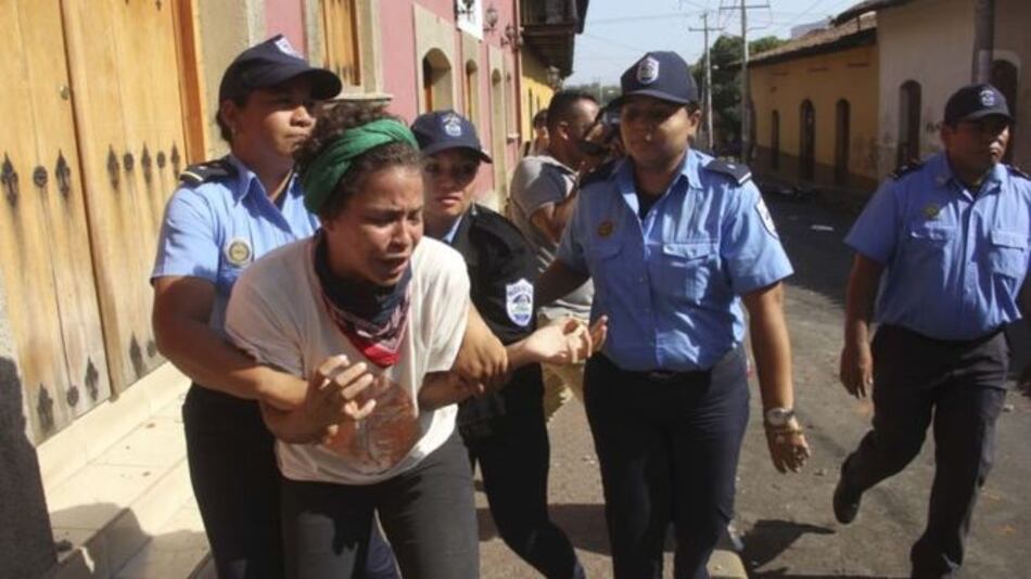 Detienen a universitaria de origen belga en redada contra manifestantes en Nicaragua