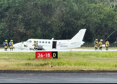 Aeronave aterriza de emergencia en el Aeropuerto de Panamá Pacífico