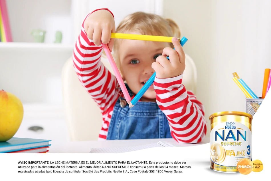 NAN® SUPREME 3 y el Desarrollo Inmune de los Niños en Crecimiento