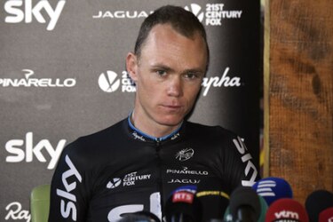Chris Froome espera una difícil prueba en el descenso