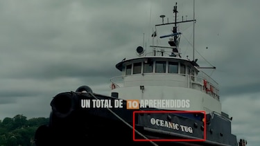 La ruta y los dueños del Oceanic Tug, la nave incautada con $200 millones en droga