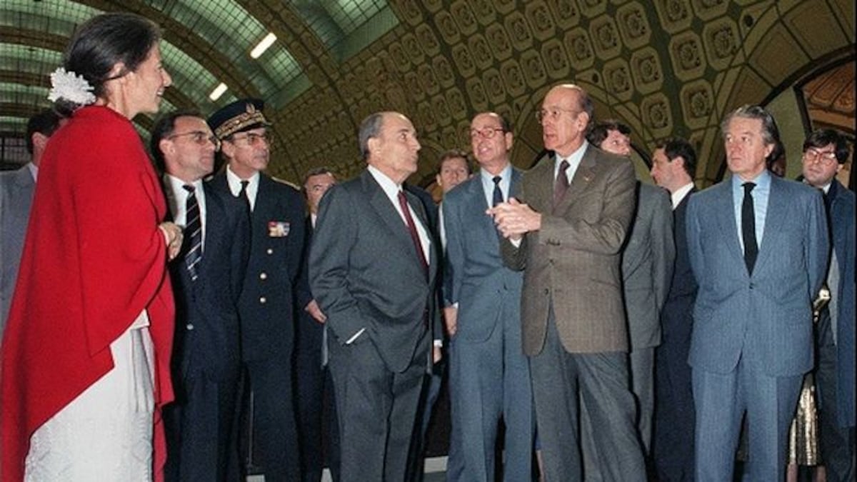 Publican en Francia las apasionadas cartas de amor de François Mitterrand