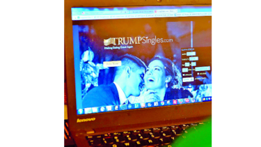 Sitio para solteros seguidores de Trump