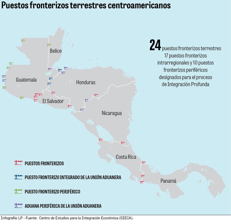 El bloqueo deteriora el comercio con Centroamérica