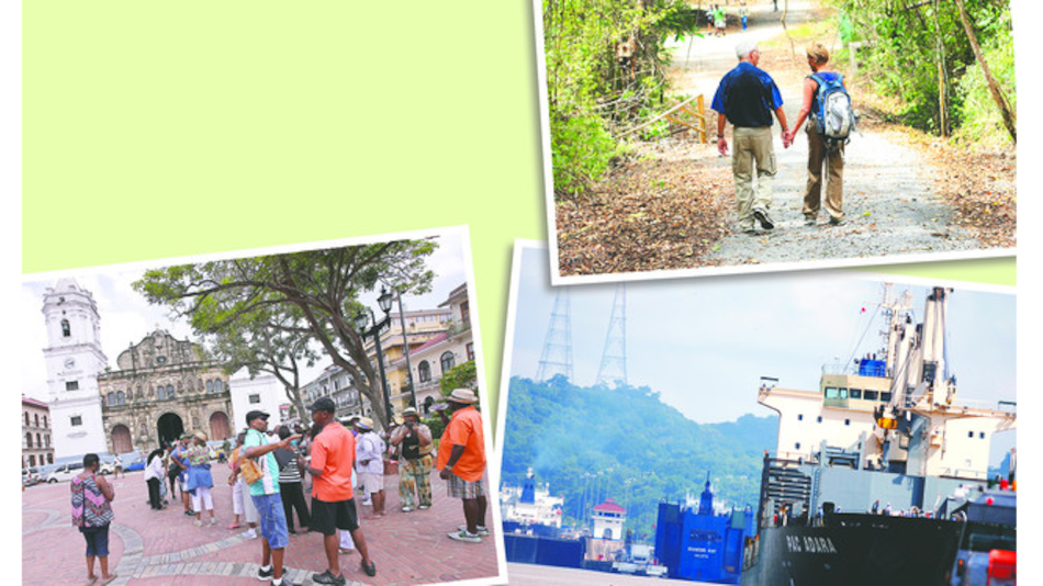 De turistas por Panamá