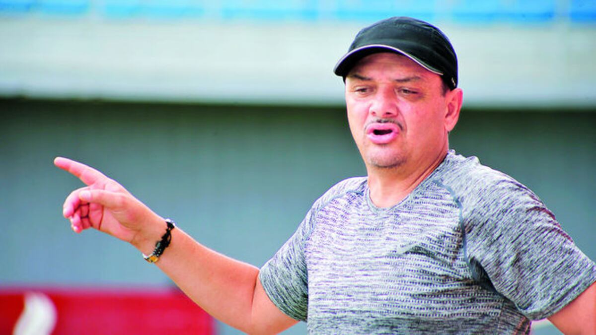 Richard Parra tiene tres semanas de estar trabajando con el Chorrillo desde su llegada de Colombia.