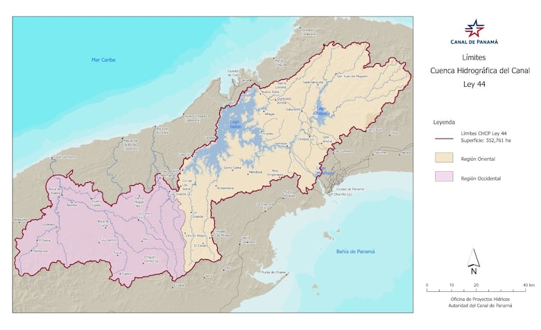 ACP: Canal de Panamá recobra los límites de la cuenca y avanzará para lograr solución hídrica