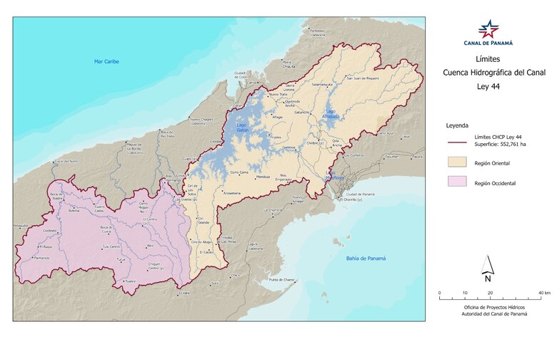 ACP: Canal de Panamá recobra los límites de la cuenca y avanzará para lograr solución hídrica