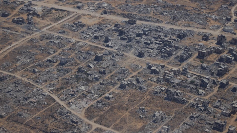 Las imágenes aéreas que muestran la magnitud de la destrucción en Gaza y que el gobierno de Israel no quiere que los periodistas filmen
