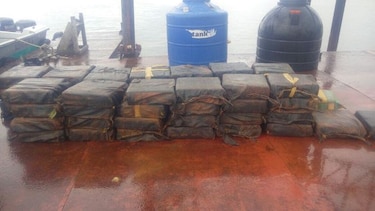 Decomisan un poco más de una tonelada de cocaína en costas de Veraguas