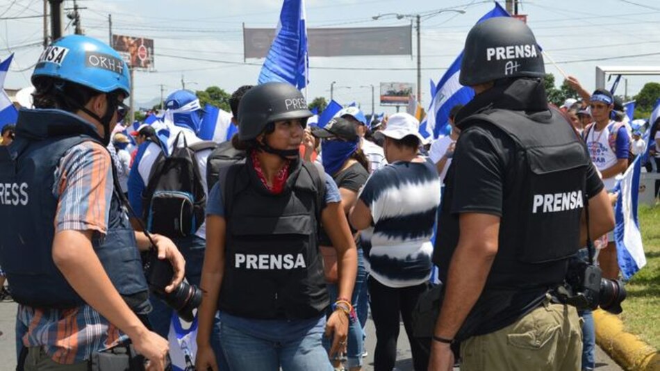 Periodistas y medios opositores denuncian ser objeto de ataques en Nicaragua