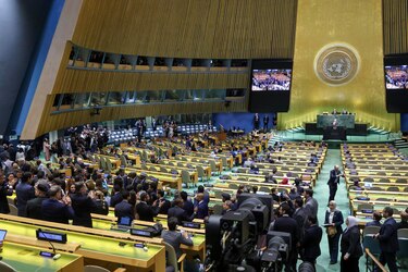 Numerosas delegaciones se retiran de la Asamblea de la ONU a modo de protesta al hablar Netanyahu
