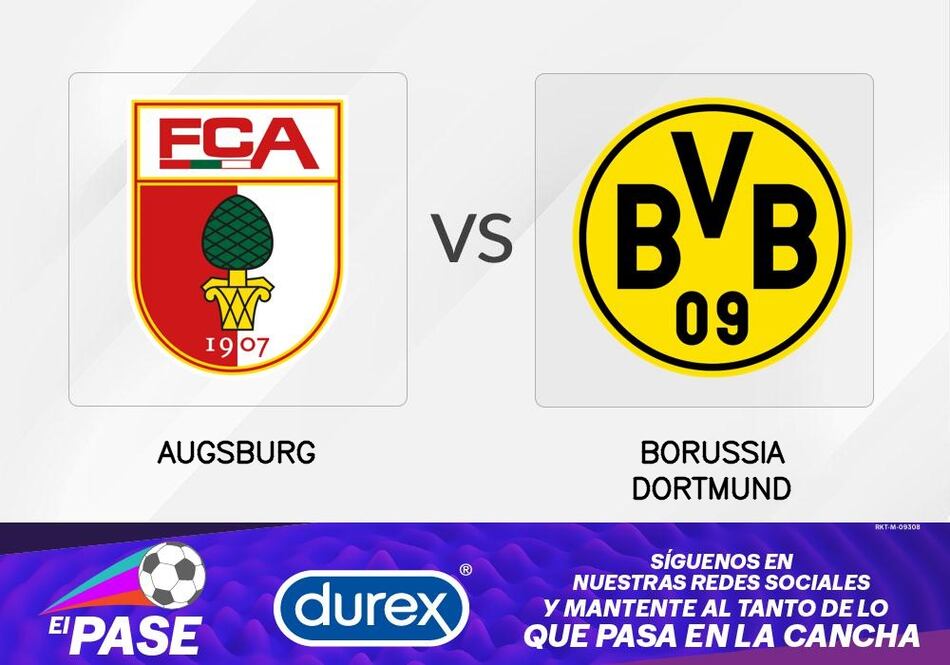 Reencuentro entre Borussia Dortmund y FC Augsburgo