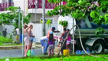 Pesticidas contaminan la toma de agua en Isla Colón