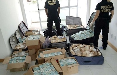 Policía halla más de 16 millones de dólares en supuesto búnker de exministro de Temer  