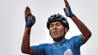 Quintana consigue ganar etapa con fuerza y garra