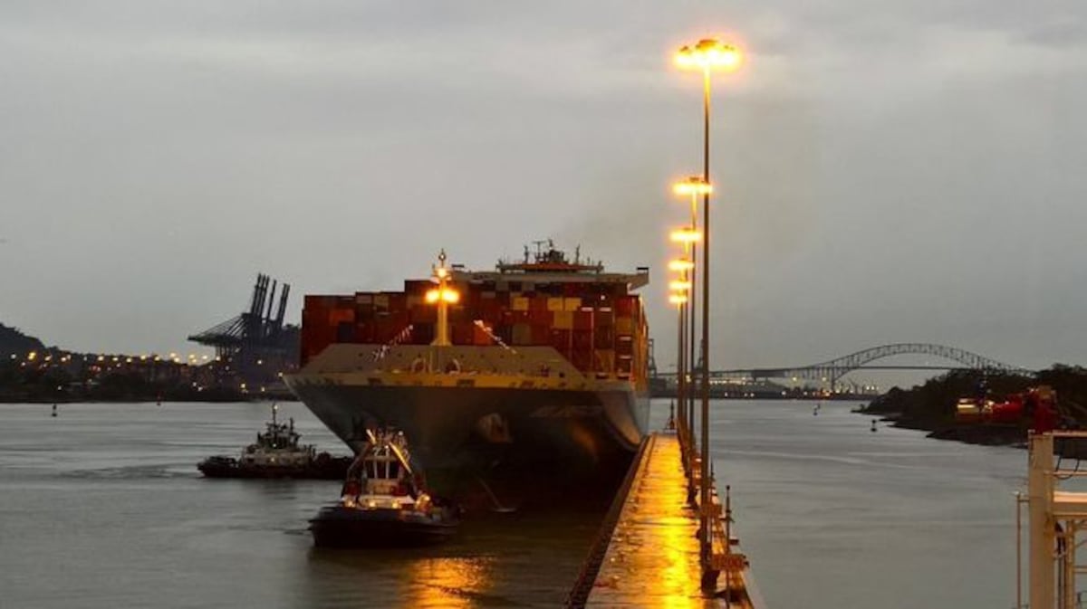 Rompen récord de peaje en el Canal de Panamá