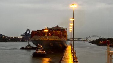 Rompen récord de peaje en el Canal de Panamá