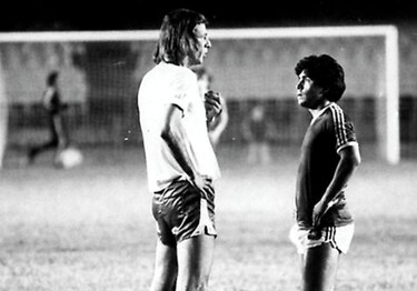 Menotti recordó el triste episodio con Diego Maradona