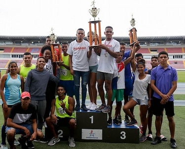 Panamá Centro ganó torneo nacional de atletismo
