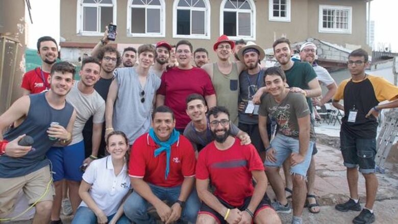 La tarea de brindar posada a 60 peregrinos de la JMJ 2019