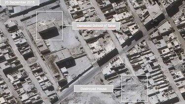 Imágenes de la ONU muestran devastación en Alepo