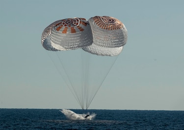 Regresa del espacio la misión Crew-4 tras seis meses en la Estación Internacional