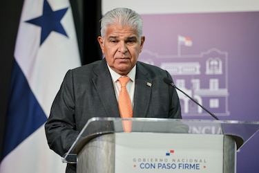 Conferencia de prensa del presidente José Raúl Mulino