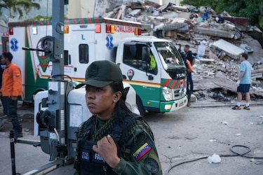 Se eleva a 188 los fallecidos por los terremotos en Venezuela y más de 2,900 familias damnificadas