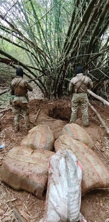Senan ubica caletas con droga en costas de Cuango, Colón