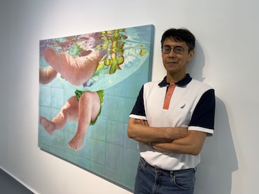 Pintor japonés se inspira en la belleza de Panamá y gana reconocimiento nacional e internacional