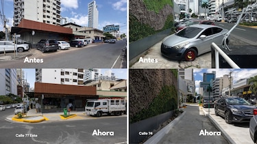 Nuestra acera no es tu estacionamiento