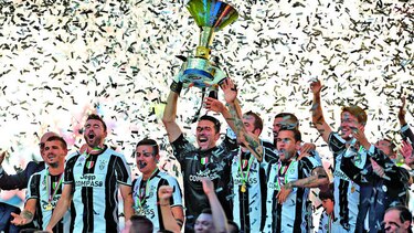 Juventus, otra vez rey de Italia
