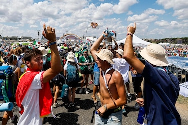 El papa espera encontrar hasta un millón de personas en el Jubileo de los Jóvenes