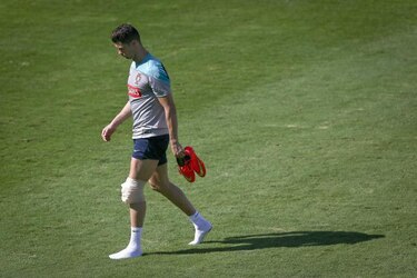 Cristiano Ronaldo, recibido como una estrella del rock en el entrenamiento