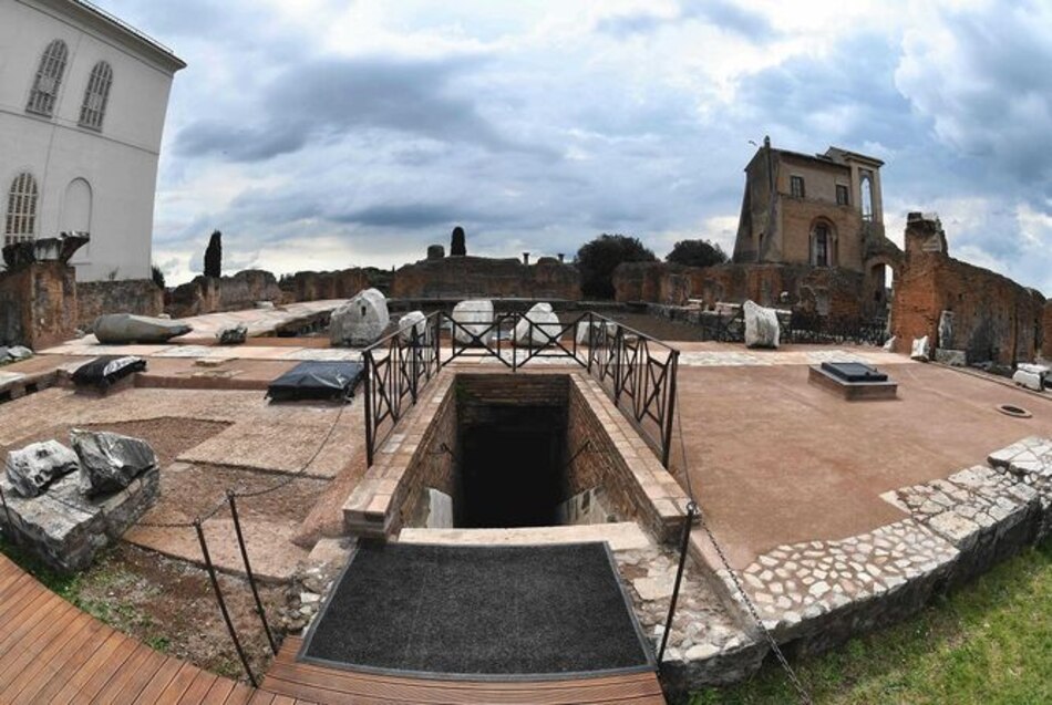 Abre al público en Roma el primer palacio de Nerón