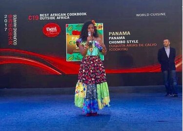 Cuquita gana premio en China con 'Panamá Chombo Style'