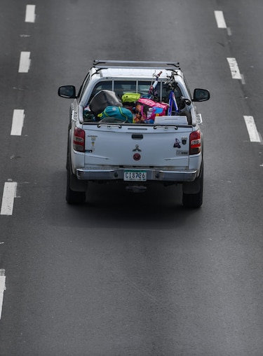 40 mil vehículos se han desplazado hacia las provincias este viernes de Carnaval