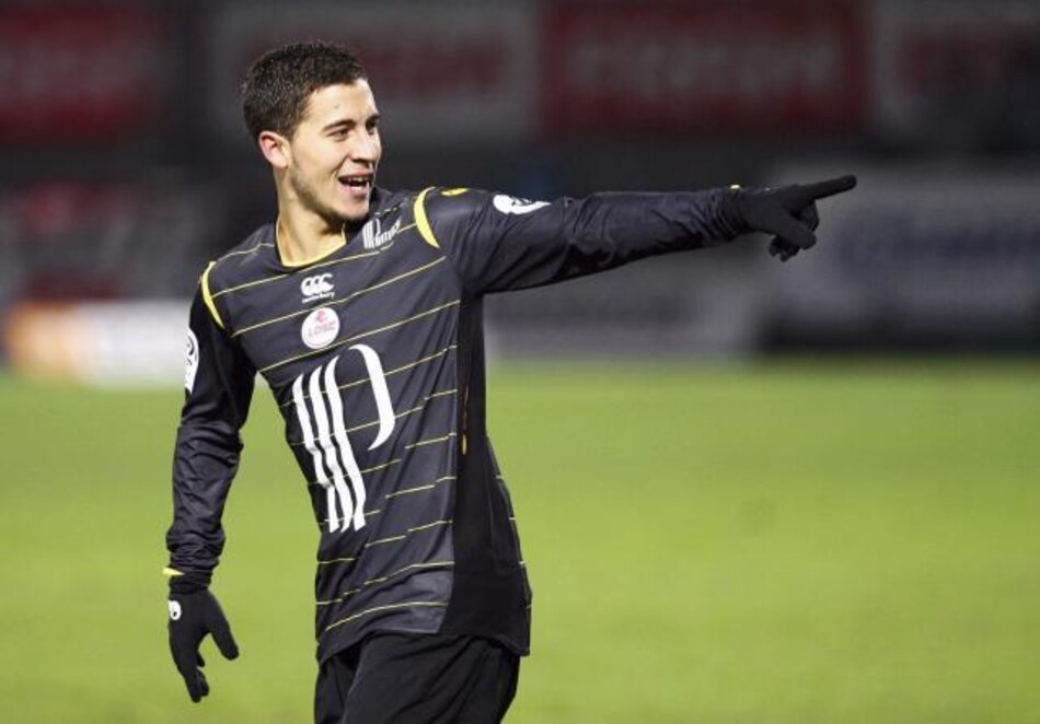 El delantero del Lille Eden Hazard anuncia su traspaso al Chelsea
