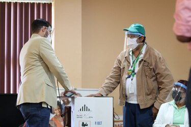 Empresa Pfizer capacita a personal sanitario y logístico para la llegada de la vacuna contra el nuevo coronavirus  