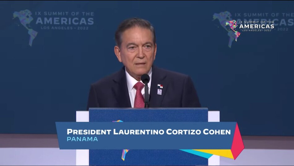 Cortizo: el compromiso es concretar lo que se hable en la Cumbre en Los Ángeles